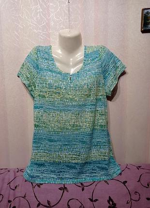 Тонкая футфолка блуза (пог-49+ см) 29