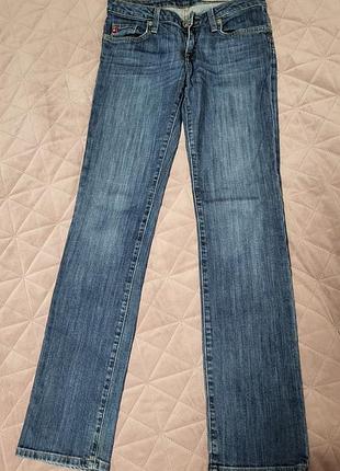Джинсы синие big star w 26 l 32