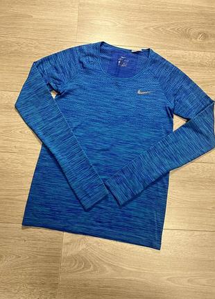 Женская кофта для тренировок спорта лонгслив nike