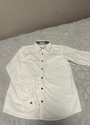 Сорочка хлопчача біла