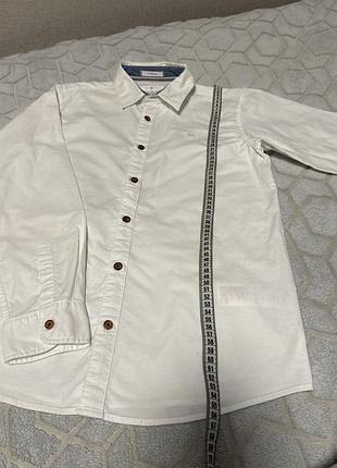 Сорочка хлопчача біла 2