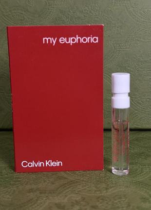Оригинальный пробник my euphoria calvin klein