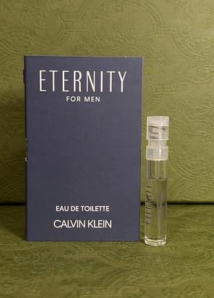 Оригинальный пробник eternity for men calvin klein