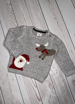 Новорічний светр для малюка 68 розміру від бренду с&а