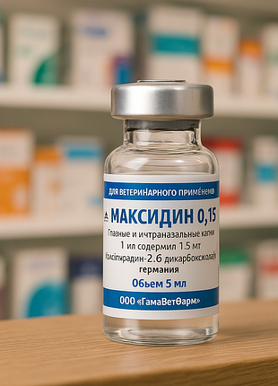 Максідін 5мл очні інтраназальні краплі