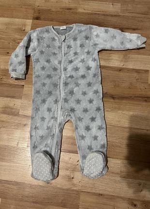 Чоловічок next сірого кольору, розмір 80 (9-12 місяців)