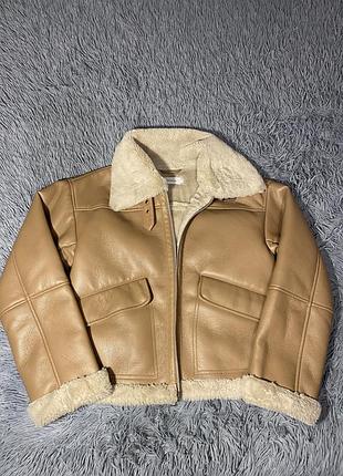 Дубленка жіноча xs/s