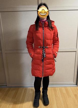 Пуховик жіночик куртка зимова
