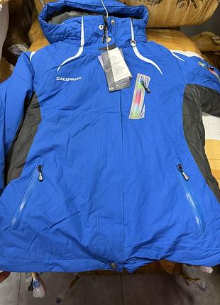 Распродажа женская горнолыжная куртка salomon clima pro active франция с omni-heat