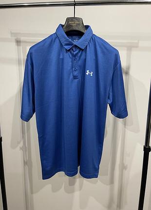 Спортивна футболка поло для спорту для бігу under armour xxl