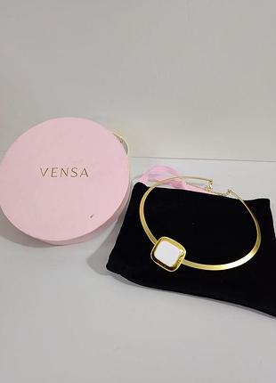 Чокер vensa resonance white gold від українського бренду