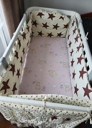 Бортики в ліжечко