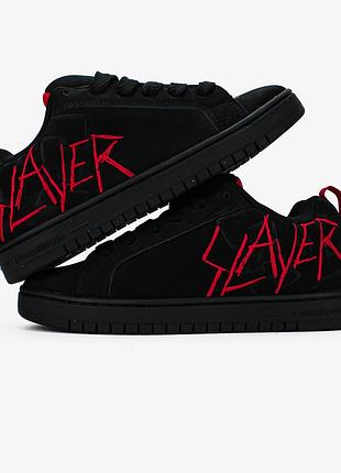 Dc х slayer court graffik "black red"