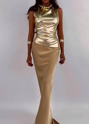 Блискучий святковий  топ