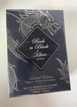 Парфюмированная вода унисекс аромат объем 50 мл kilian back to black