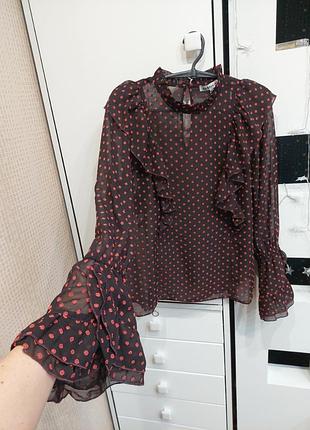 Блуза шоколад