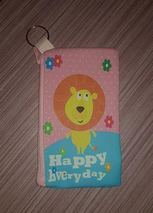 Дитячий гаманець лев