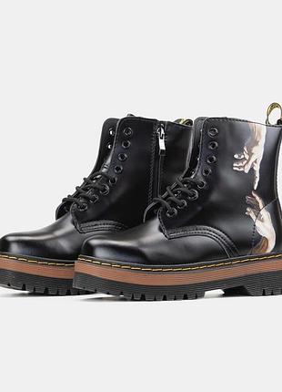 Чоботи dr martens jadon black brown