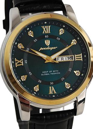 Poedagar unique men leather deluxe, 2 ремешка