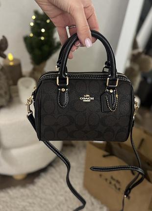 Жіноча сумка coach mini rowan crossbody