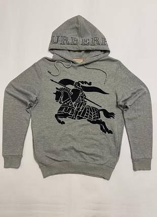 Худі, толстовка burberry equestrian knight embroidered logo hoodie