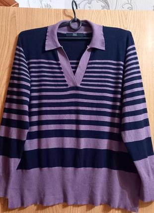Isle - женский пуловер в полоску💜💙 вискоза💜💙