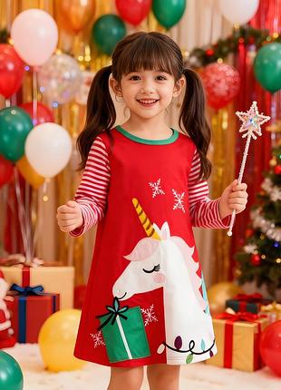 Новогоднее платье на девочку