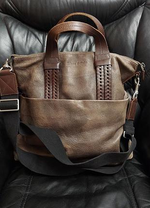 Marc o polo сумка натуральная кожа