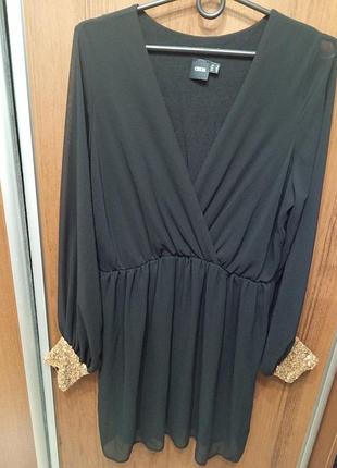 Платье нарядное с пайетками asos