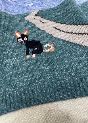 Свитер, светр з котом 3