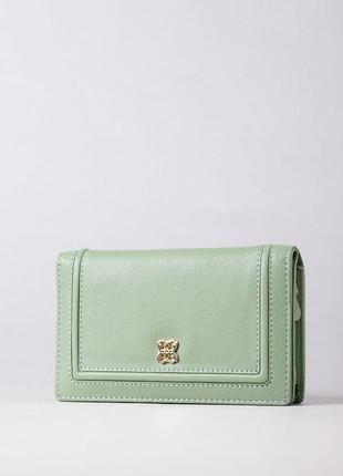 Кошелек кожа lakeland leather green icon среднего размера