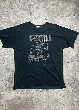 Мерчова вінтажна футболка led zeppelin gildan