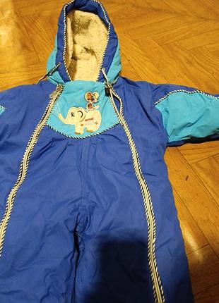 Комбинезон-трансформер зима из 0-2.5роков