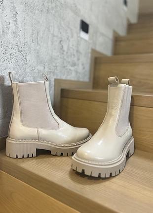 Челсі шкіряні , зимові