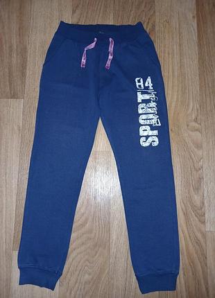 Штани спортивні теплі, на флісі на дівчинку розмір 10-12 років.