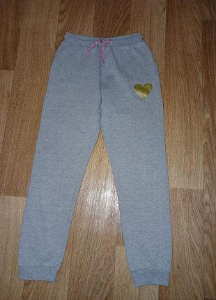 Штани спортивні теплі на флісі на дівчинку розмір 12 років