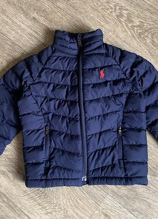 Дитяча синя куртка polo ralph lauren на 2 роки