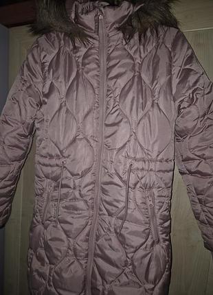 Курточка утеплена 5а дівчинку,на зріст 140