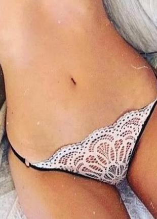 Трусики стринги сетевые