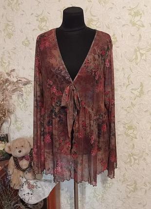 Накидка лёгкая батал