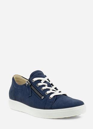 Кожаные кроссовки ecco