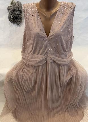 Роскошное платье большой размер