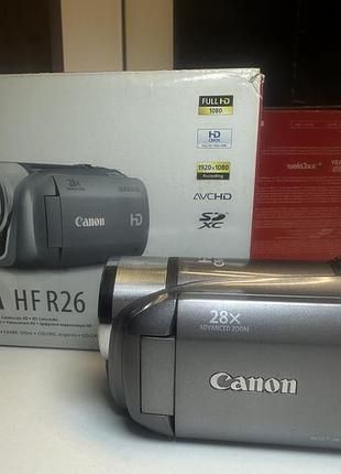 Цифрова відеокамера canon legria hf r26 (4905b046)
