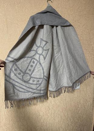 Vivienne westwood шарф большое лого женский