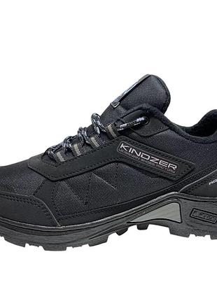 Кроссовки мужские черные зимние на флисе (кн-4301)