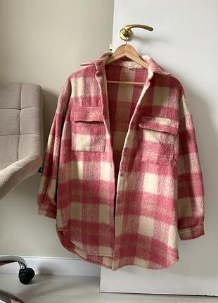 Дуже тепла сорочка оверсайз