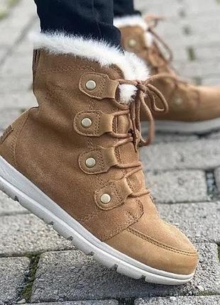 Зимові термо черевик sorel 36 розміру в ідеальному стані