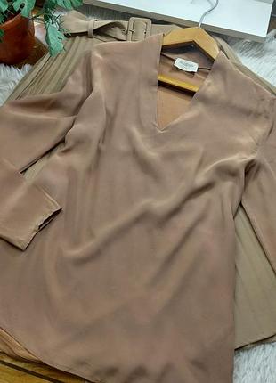 Итальянская шелковая рубашка falconeri