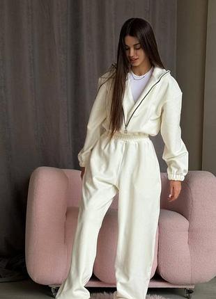 Теплый женский комбинезон | универсальный крой | мягкая ткань | комфортный и стильный