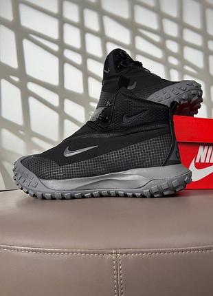 Nike acg mountain fly high fur black grey